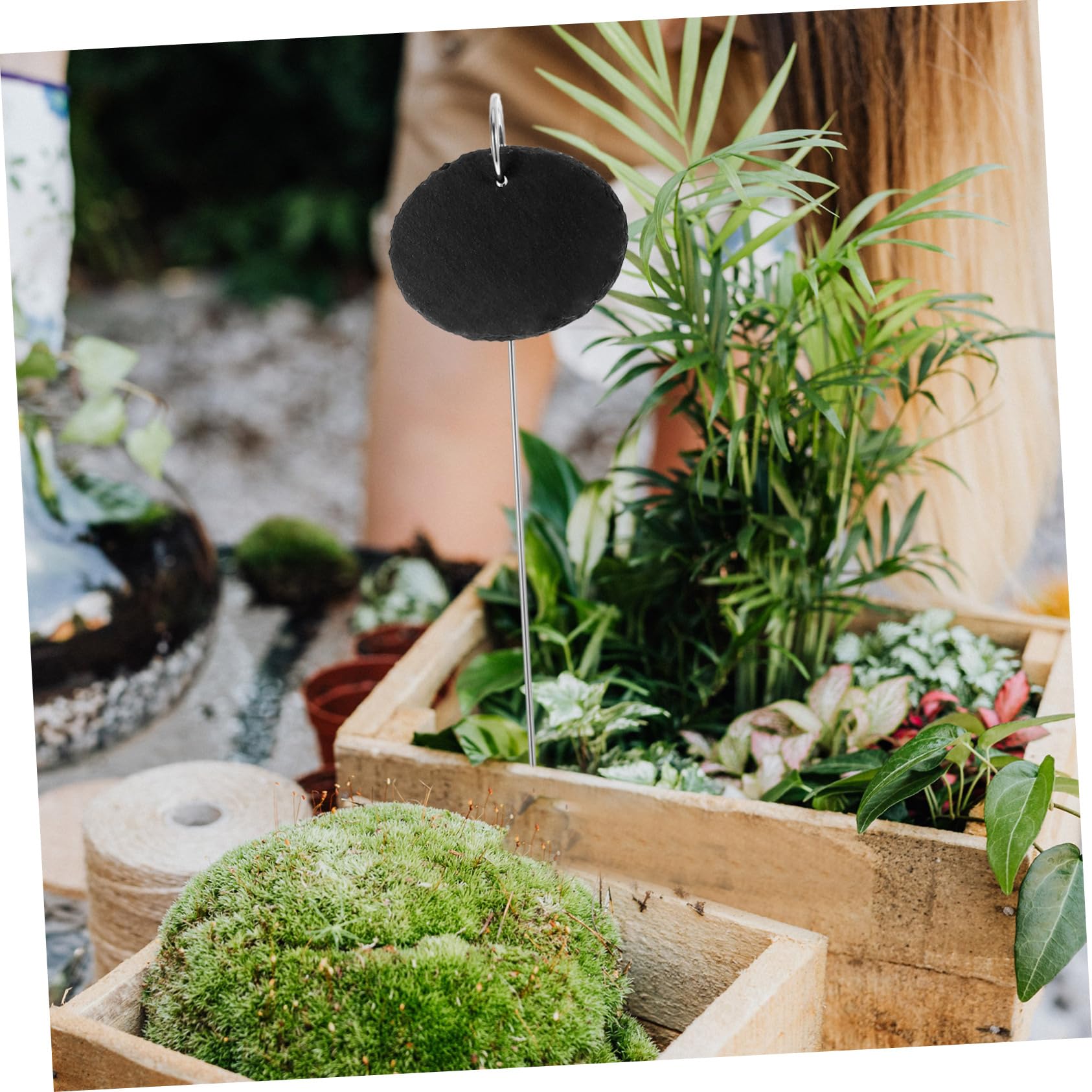 BESPORTBLE 10stücke Pflanzenschilder Aus Wiederverwendbare Gartenetiketten Für Blumenbeete Töpfe Und Gewächshäuser Wetterfest Und Leicht Für Drinnen Und Draußen