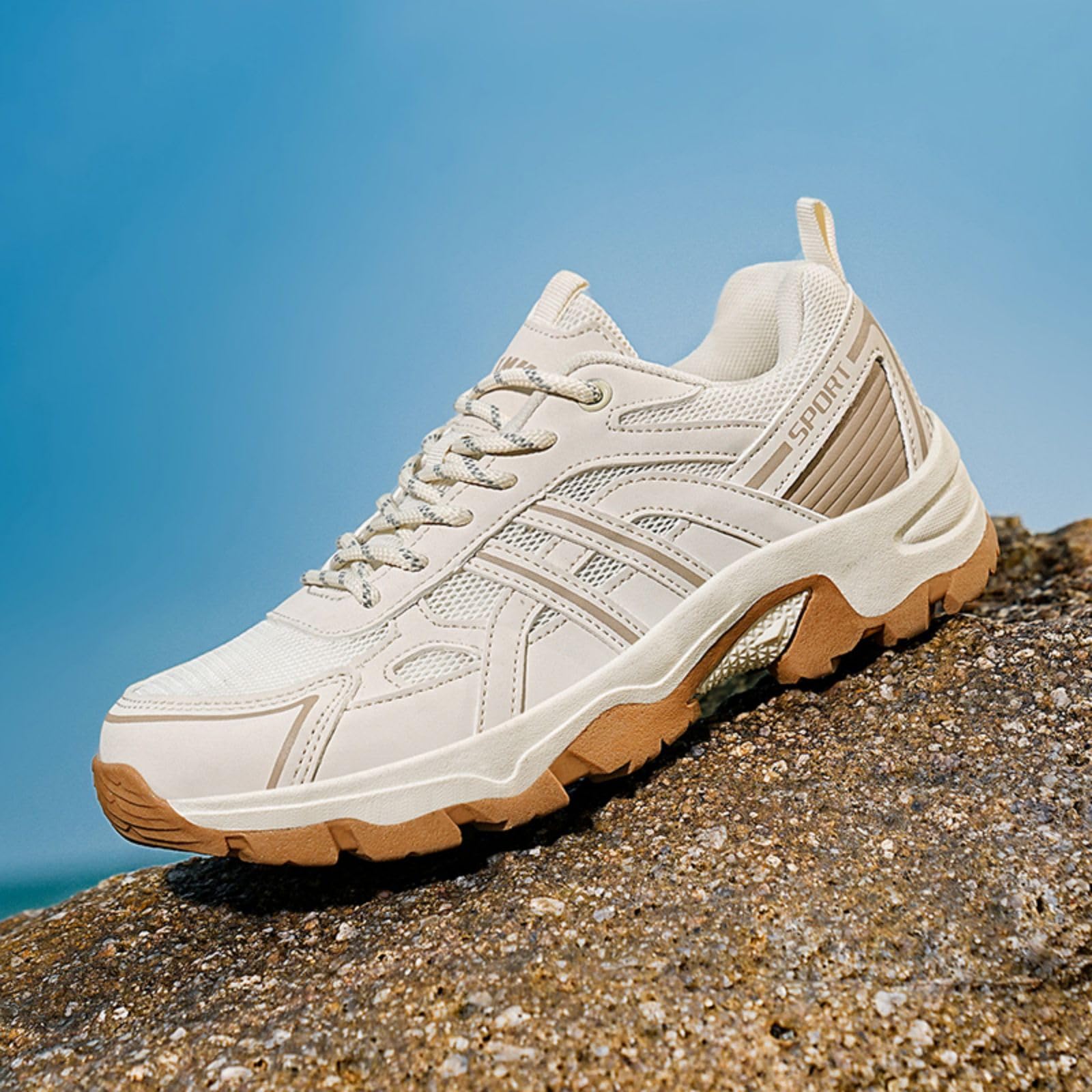 Wanderschuhe Männer Frauen Wasserdicht Atmungsaktive Trekking Schuhe Leichte Outdoor Schuhe Wanderschuhe rutschfeste Kletterschuhe Bergschuhe