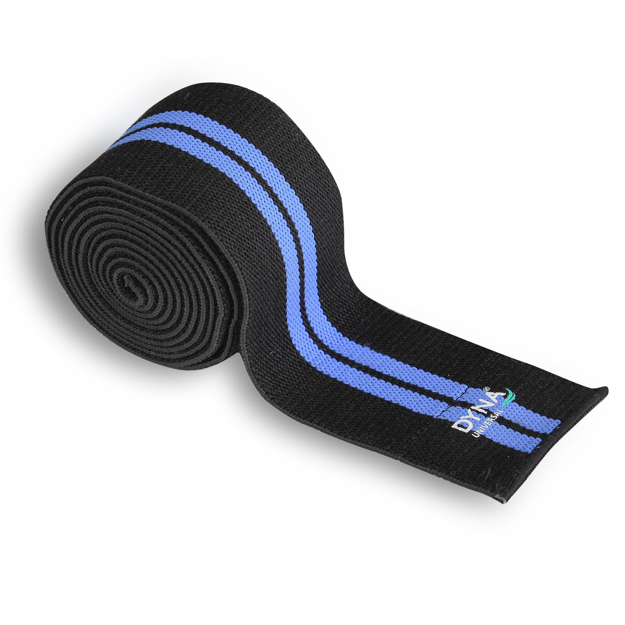 Dyna Pro Performance Weight Lifting Knee Strap - Enhanced Support & Stability for Powerlifting, CrossFit, and Gym Workouts | For Men & Women | Set of 2 | Blue colour-image-38