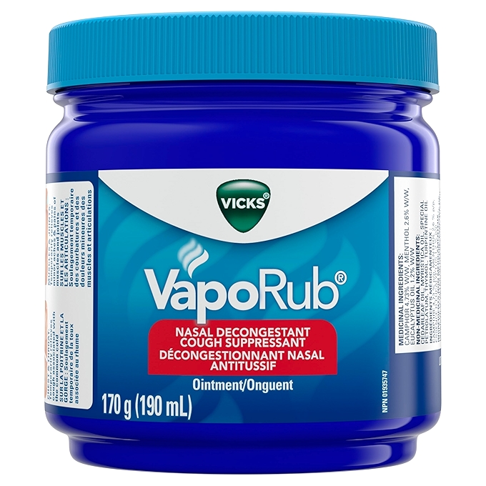 Vicks VapoRub鼻腔通畅止咳胸部润肤膏 原味