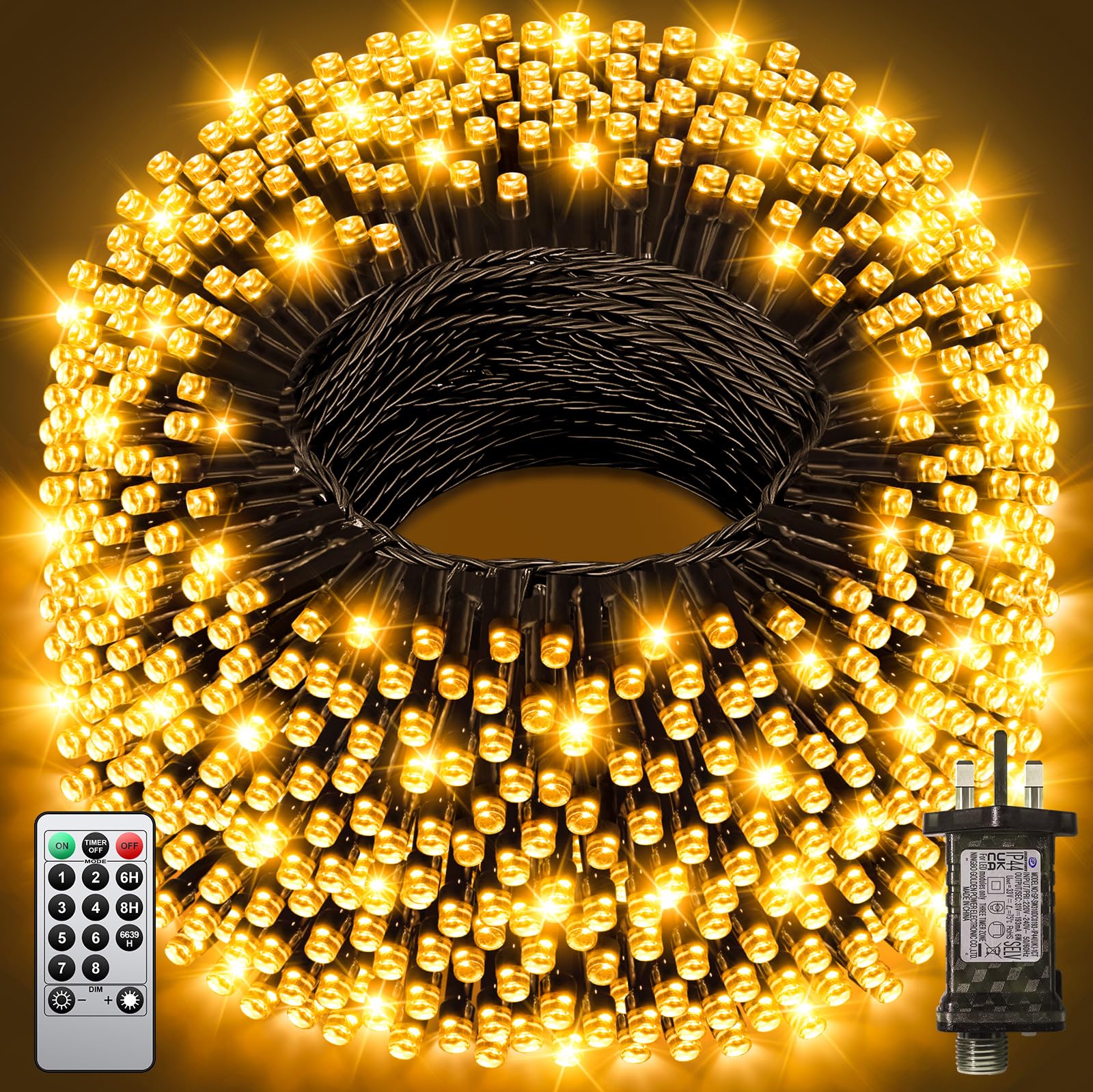 JIXXULVU Christmas Tree Lights