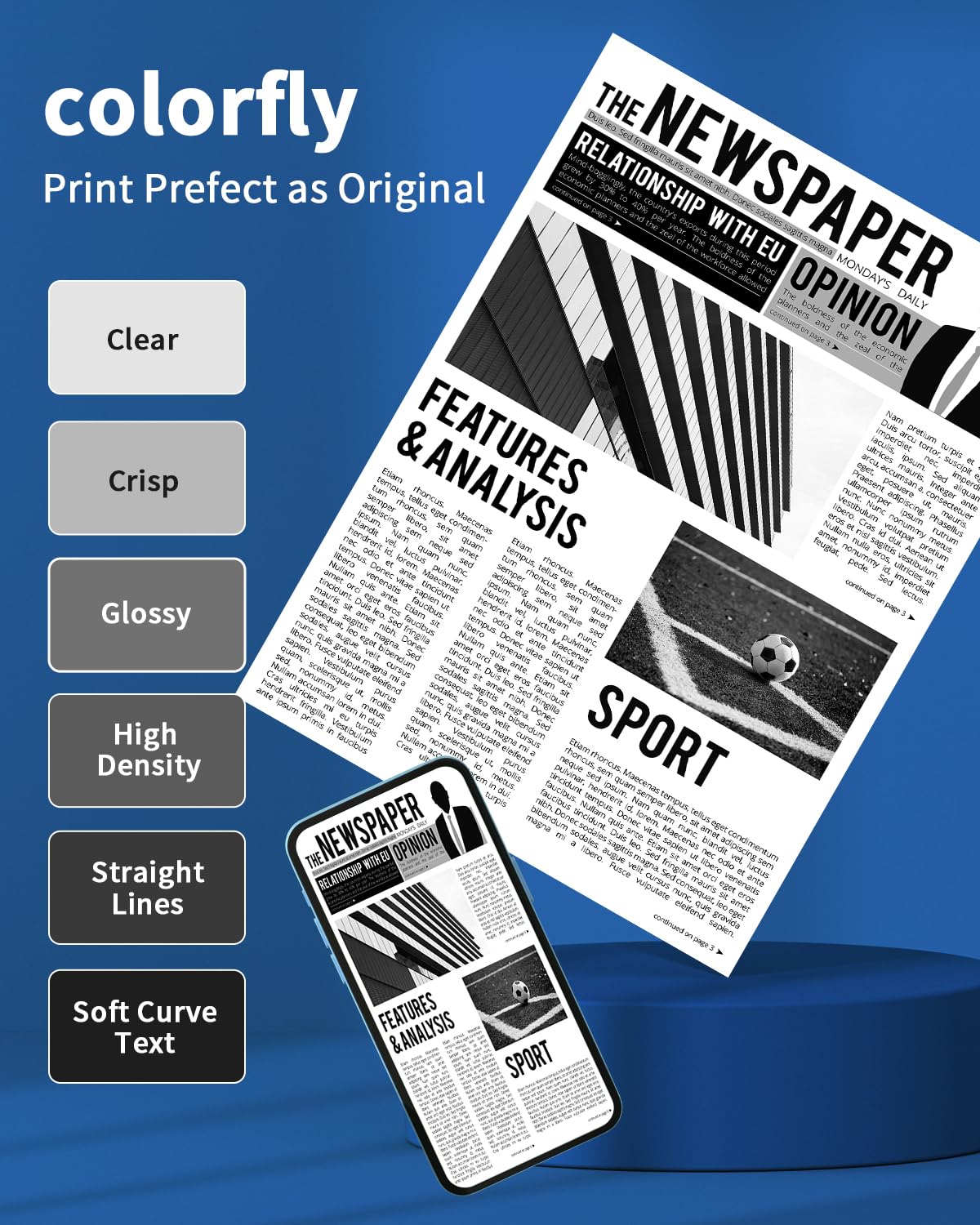 Colorfly DR3400 Tamburo Compatibile con Brother per HL-L5100DN, MFC-L5700DN, DCP-L5500DN, HL-L5000D, MFC-L6800DW, DCP-L6600DW, HL-L5200DW, HL-L6250DN - Nero