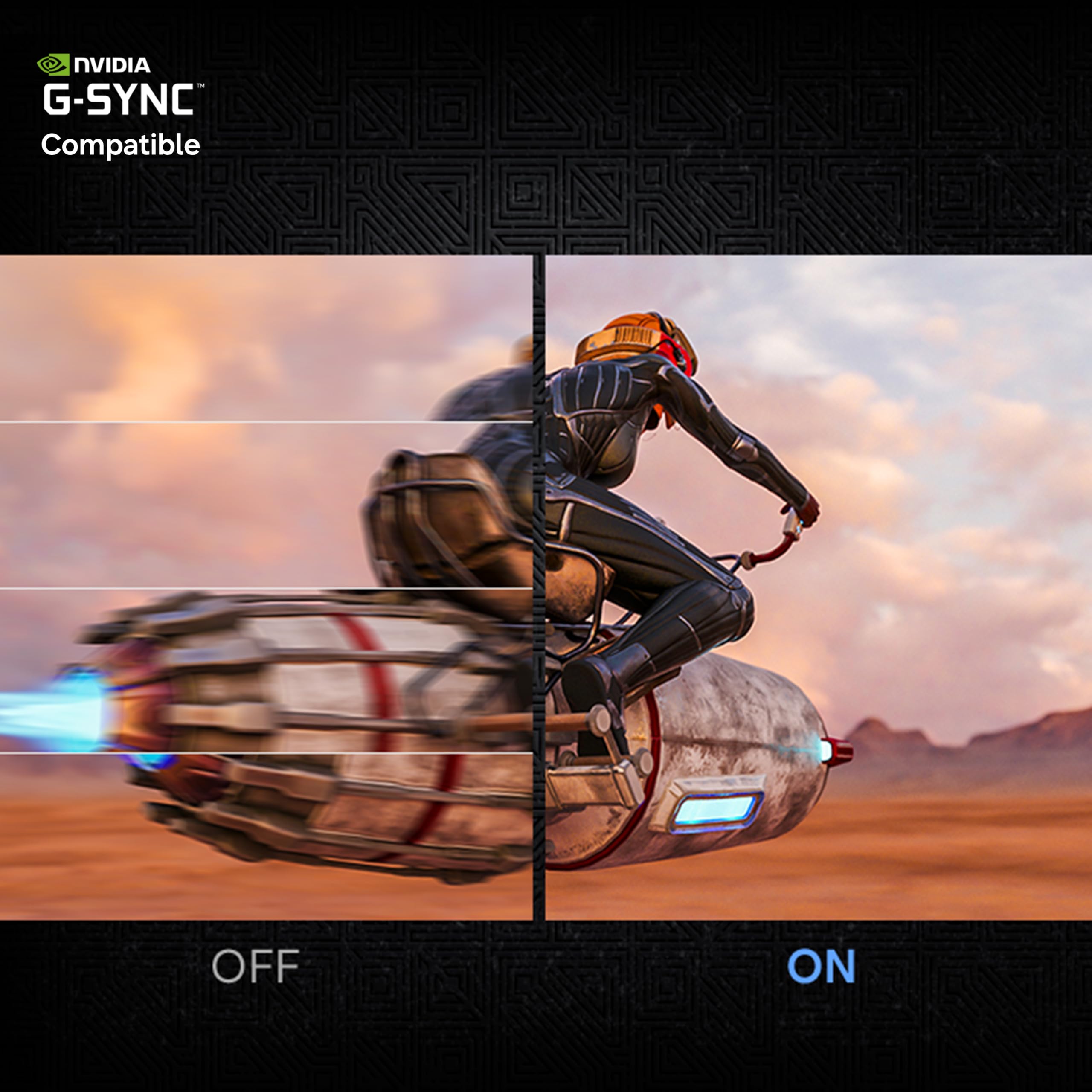 Samsung 27" Odyssey QD-OLED G6 Gaming Monitor(Smartchoice) | QHD 2560 x 1440| 240 Hz| 0.03ms | Ergonomic Stand | Pantone Validated| Glarefree | TrueBright 300| G-Sync| Free Sync| LS27HG612SWXXL| Black — Amazon image 8