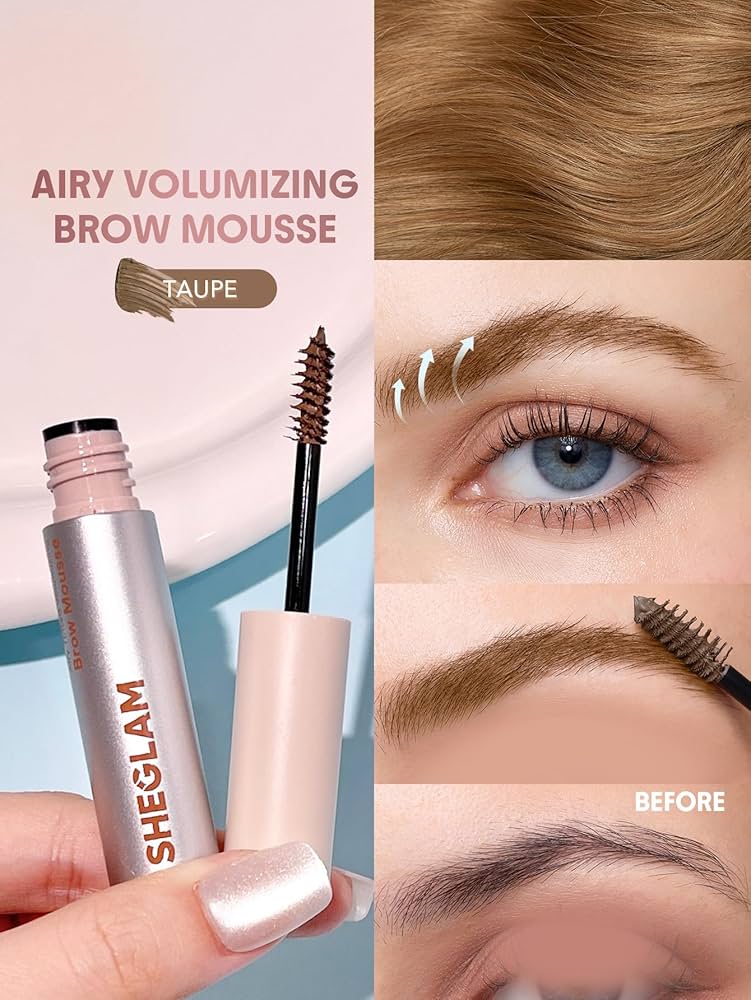 ALMA エウプロシュネーミスト　アミュレットバームセレーネ　セット売り Amazon.com : SHEGLAM Airy Tinted Volumizing Brow Mousse Eyebrow