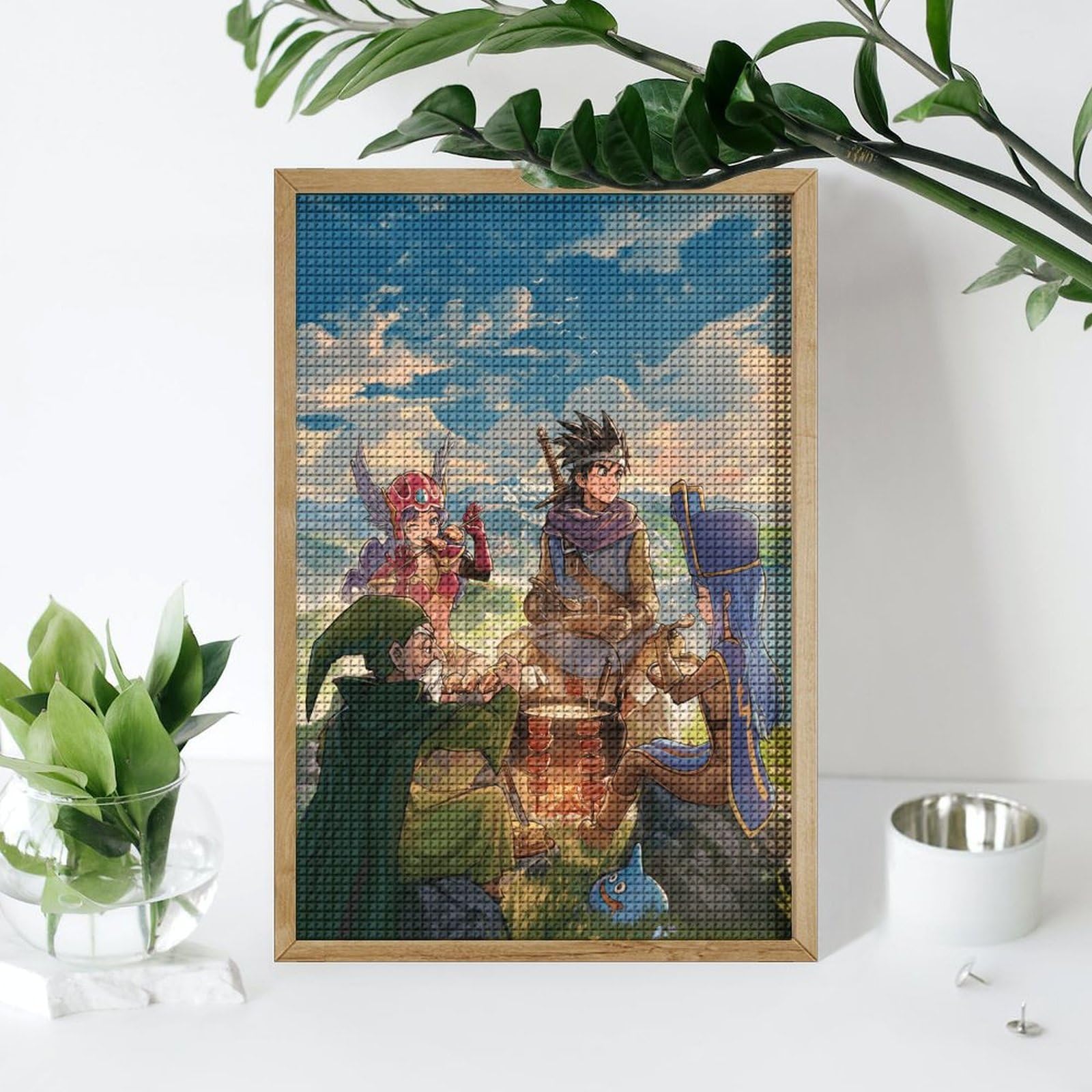 Amazon.co.jp: ドラゴンクエスト ダイヤモンドアート キット 5D 四角