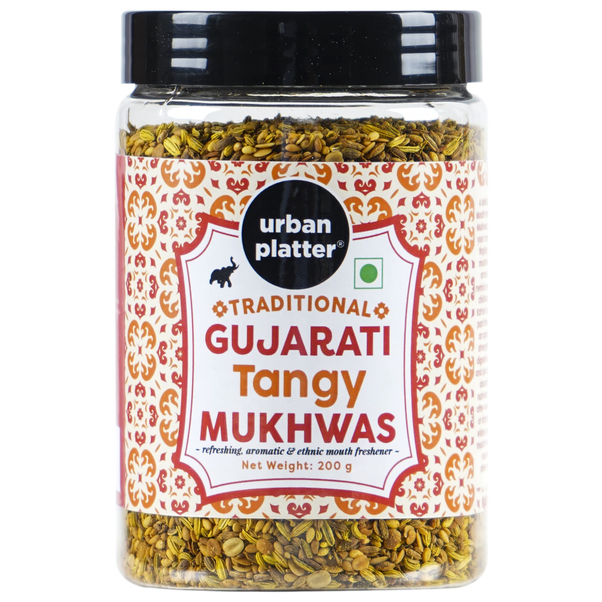 Sponsored Ad - Traditional Gujarati Tangy Mukhwas, 200 Grams (Mouth Freshener | Digestive | After-Meal Snack | Rich in Fibre)