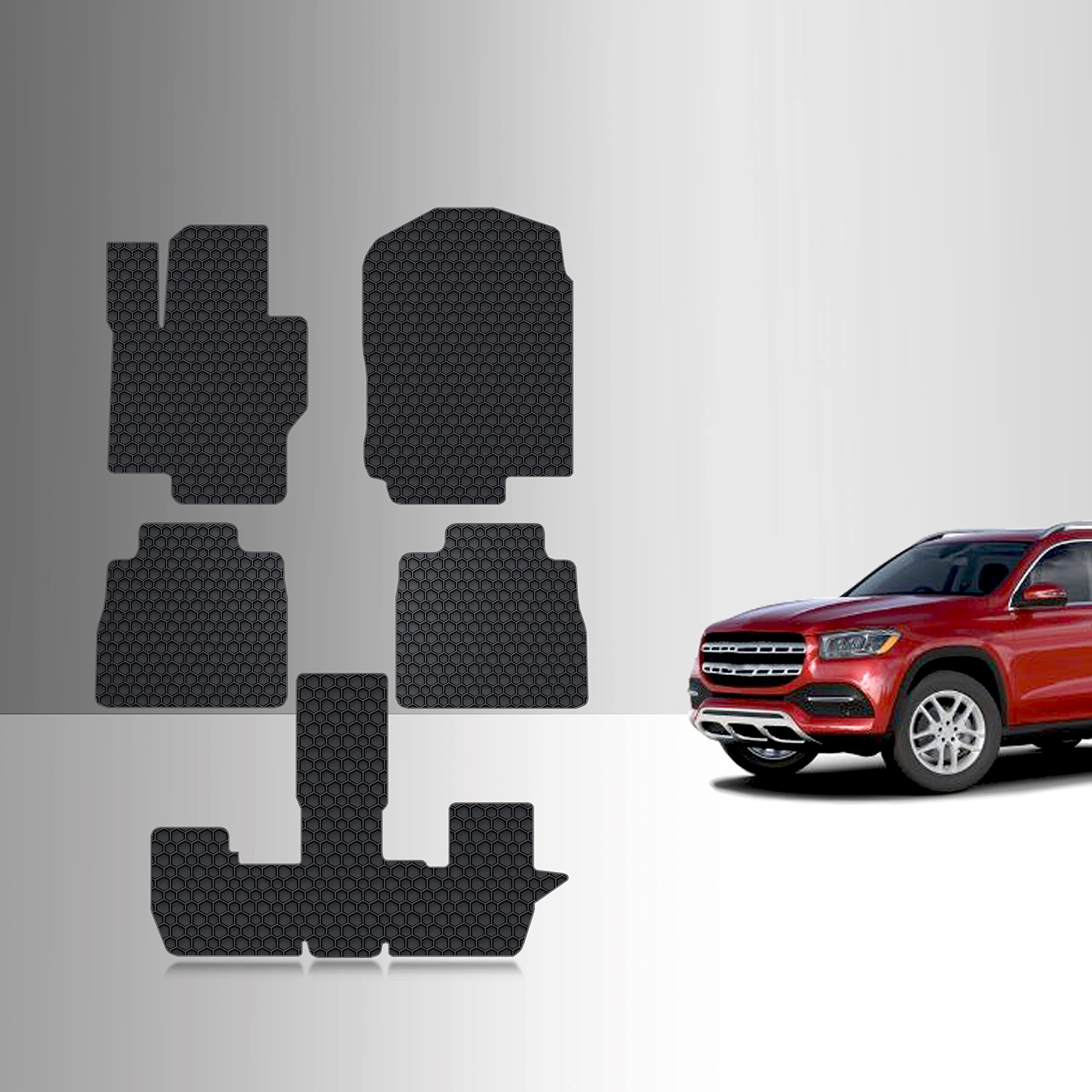 TOUGHPRO Alfombrillas De Carga Y Maletero, Accesorios Para GMC Terrain Para Todo Tipo De Clima, Resistentes (fabricados En Estados Unidos), Goma Negra 2010 2011 2012 2013 2014 2015 2016 2017
