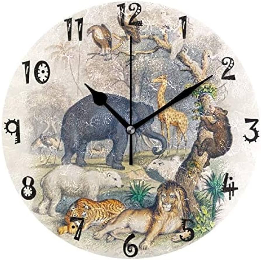 芸術的な壁掛け Amazon.co.jp: 壁掛け時計アート大型壁掛け時計装飾的な錬鉄製