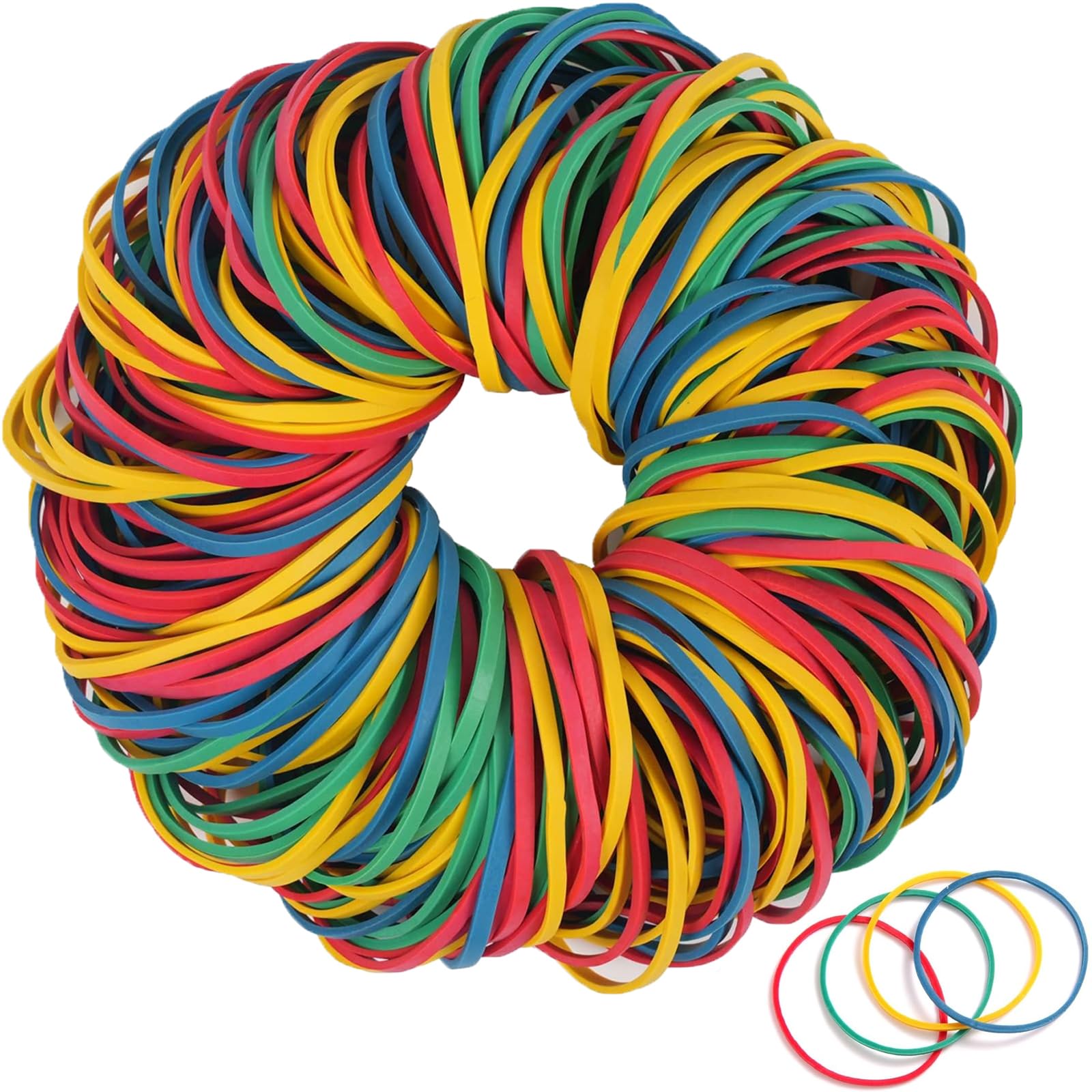 Amazon | 輪ゴム ゴムバンド ラバーバンド カラフル 色つき カラー