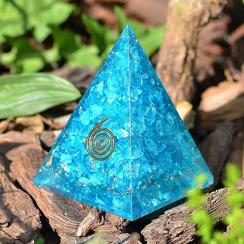 Miniatura 4 de Orgonite Crystal Pyramid-Black Tourmaline-Crystal-Point-Chakra Balancing Orgone Energy Generator- Orgonite Pyramid for EMF Protection - Healing