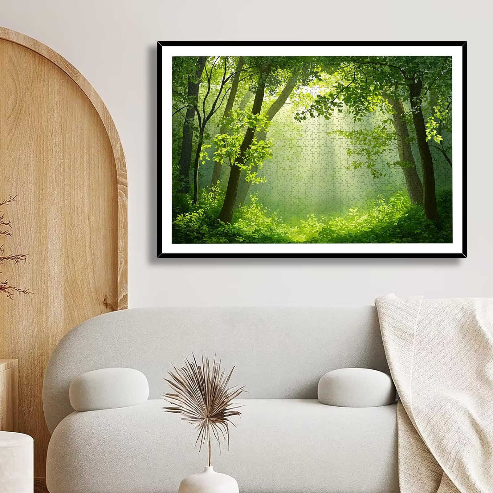 Puzzle 6000 Pezzi Foresta, Puzzle Paesaggio 6000 Pezzi Arte per Adulti e Bambini, Misura: 179.5x105.5 cm, Puzzles Legno per Adulti con Squisita Scatola di Imballaggio, Regalo Donna, Regalo Uomo, -9035