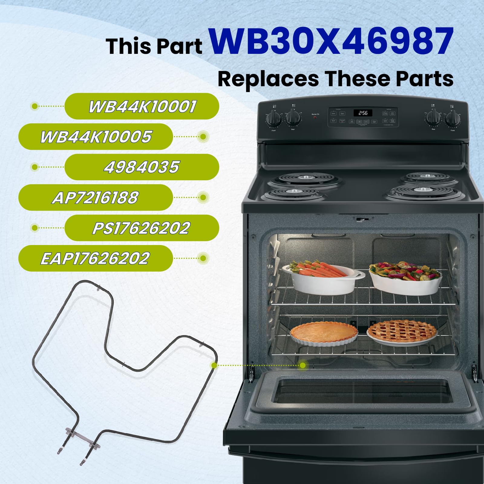 Elemento Riscaldante Originale GE WB44X134 Per Forno A Parete - Foto 1