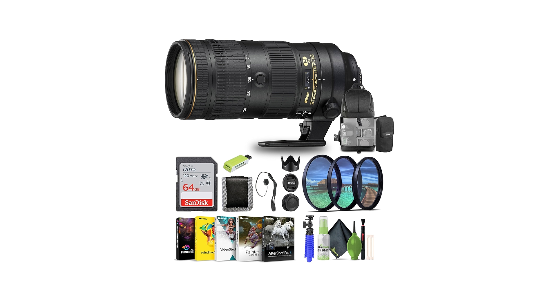 Amazon.com: Nikon - AF-S NIKKOR 70-200mm f/2.8G ED VR II