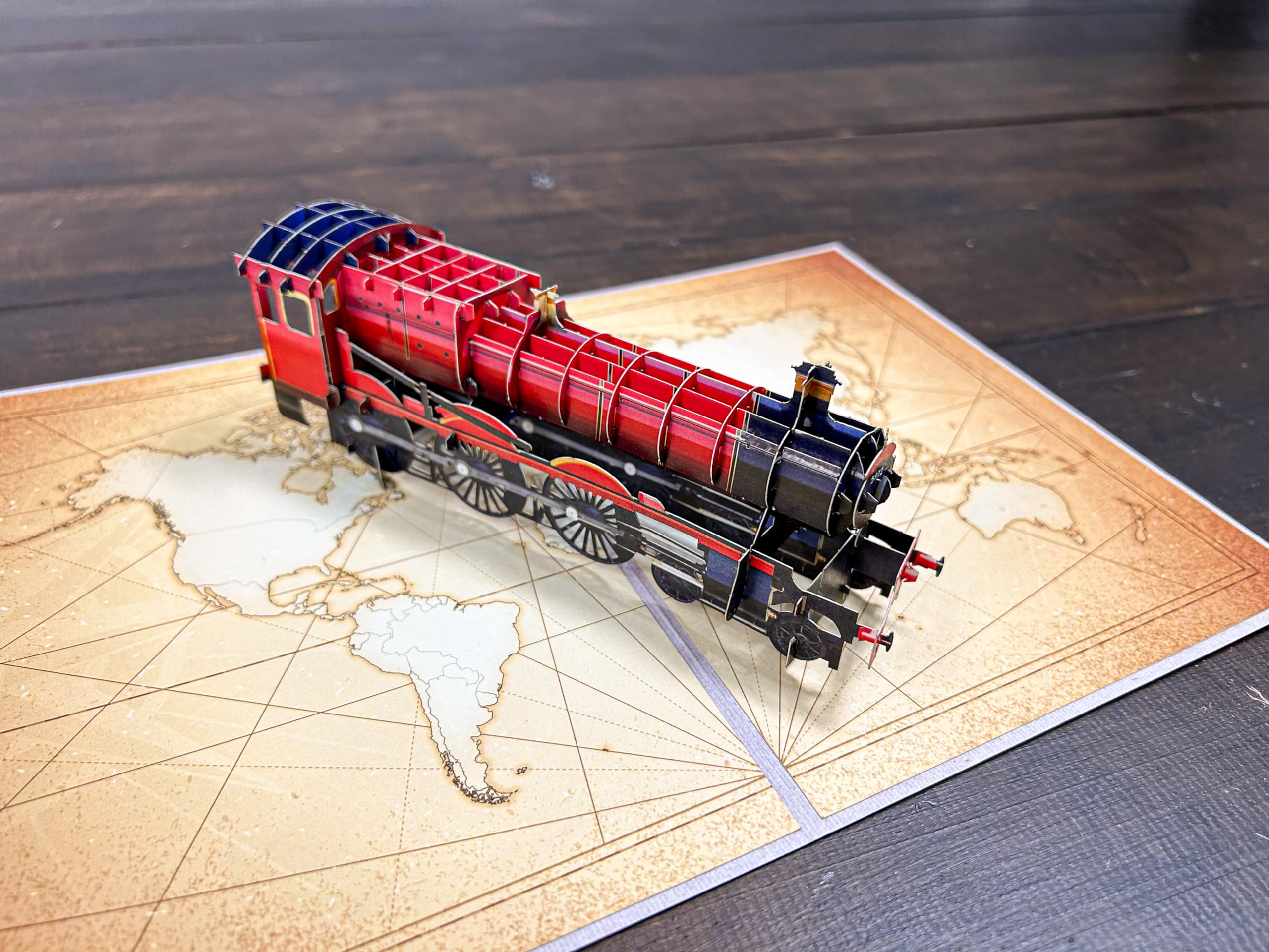 Wqlpp-3D Pop-Up Tall Ship Greeting Card – Handmade Nautical Ocean Design Great Birthdays Retirement Father S Day Thank You Any Special Occasion S06