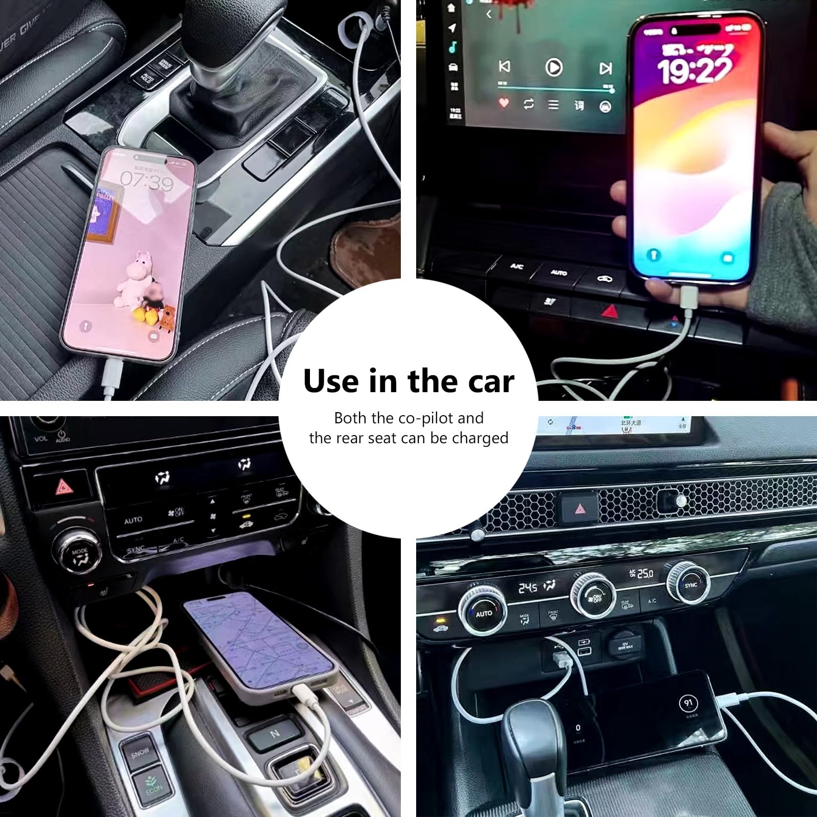 Cavo Ricarica Rapida IPhone 16/15 Iphone 16 Cavo Dati Da Auto Da 1,8 M 15 USB A A USB C Per IPhone 16e 16 15, 16 15 Pro Max, 16 15 Plus