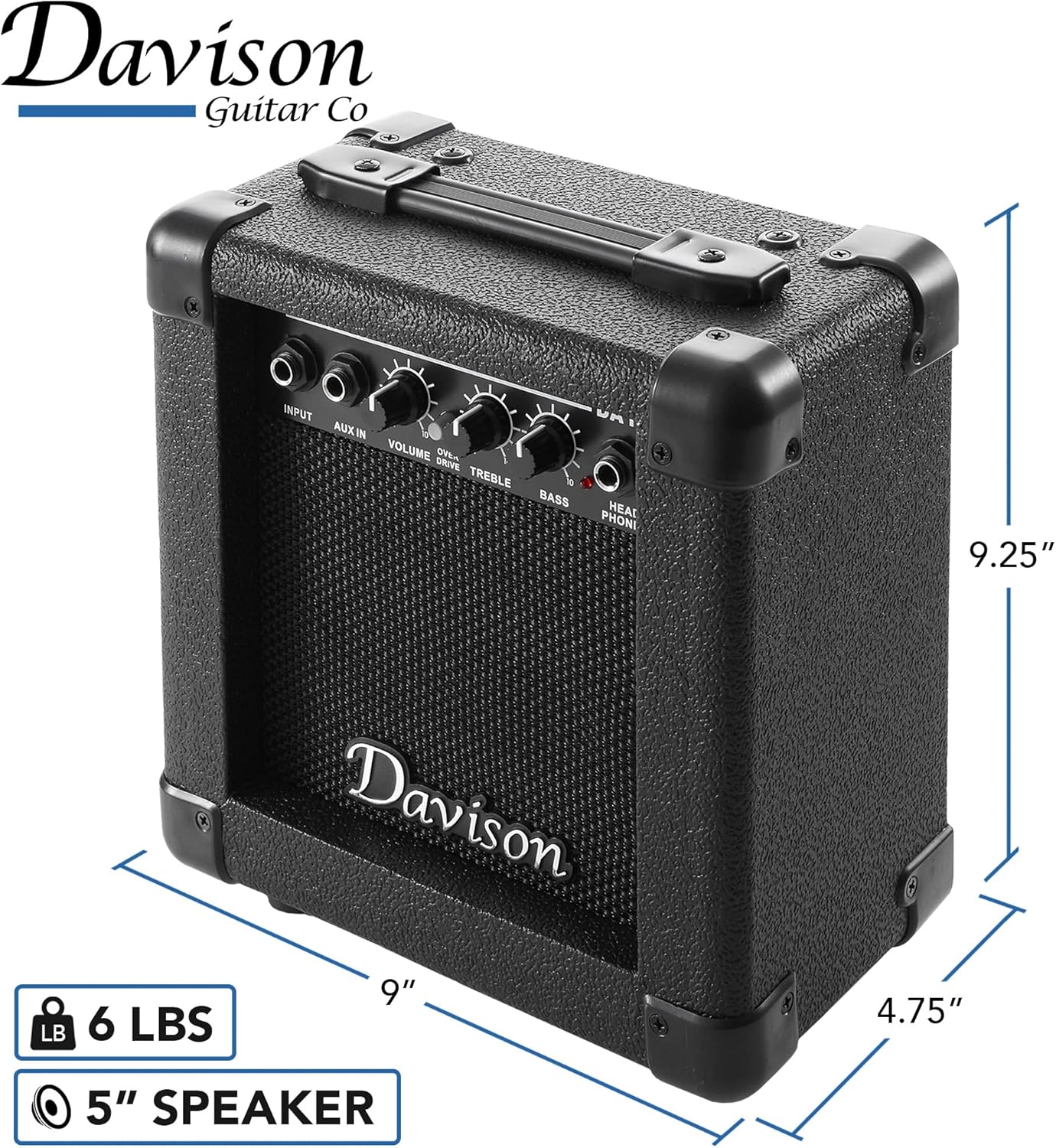 Davison Guitars 10-Watt Electric Guitar Amplifier