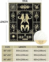 Vista 34 de Aries Blanket 12 Horoscope Astrology Bed Blankets Soft Cozy Personalized Flannel Throw Blankets 50"X40
