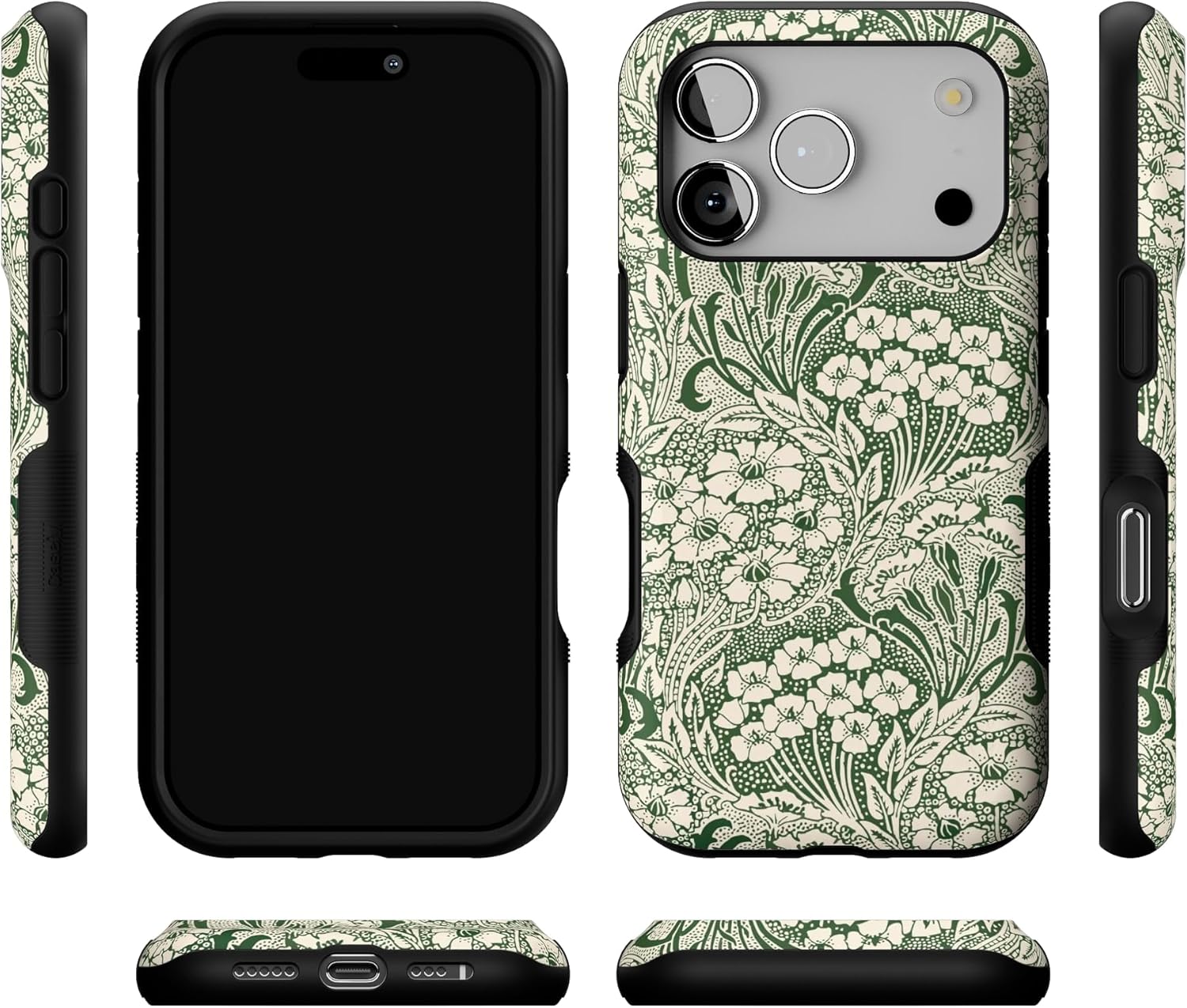 Casely iPhone 17 Pro Case | Mystic Meadow | Green Gardens | Bold Protective Design | Compatible with MagSafe - Image 9