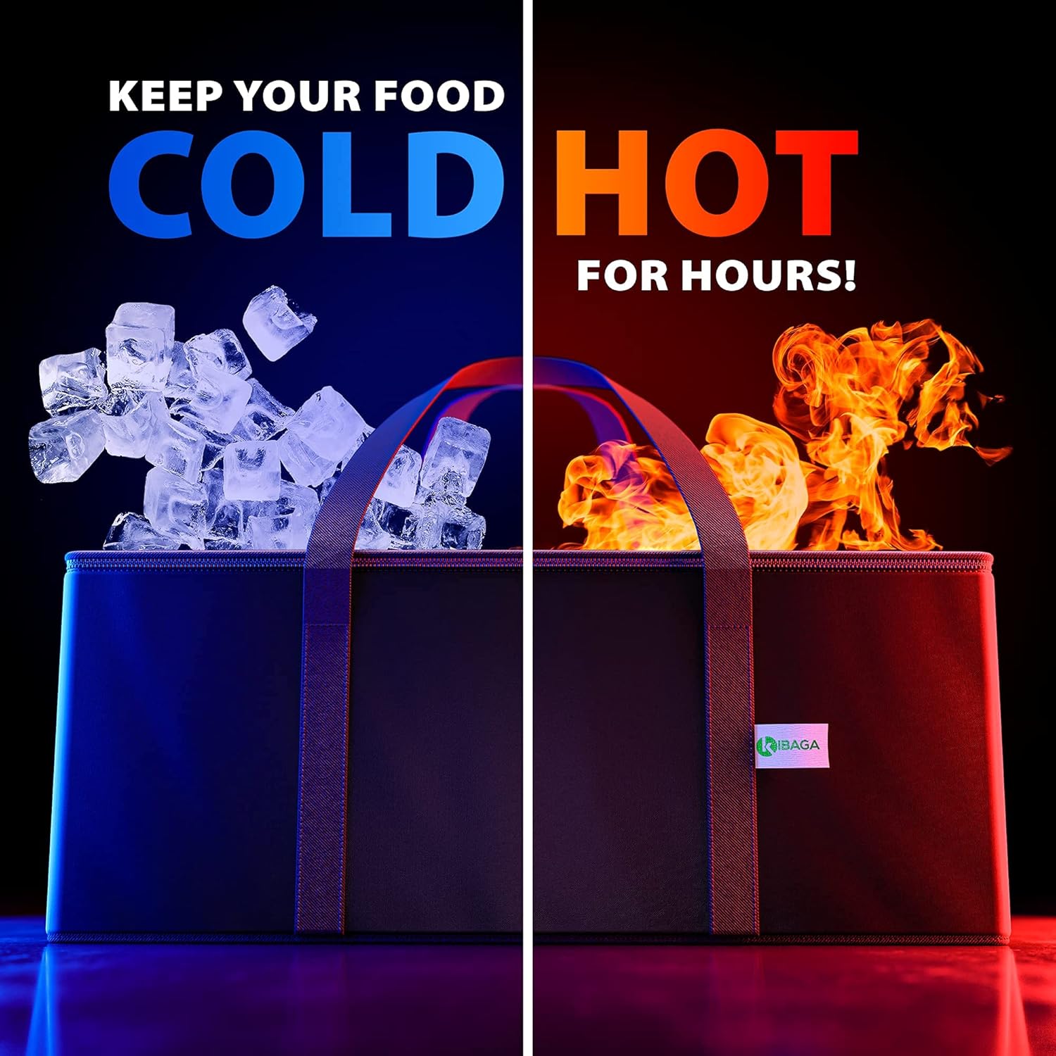 commercial insulated food delivery bolsa