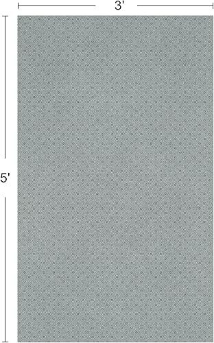 Miniatura 7 de LINLA Fieltro de doble superficie + almohadilla de goma antideslizante, 3 x 5 pies, 14 pulgadas de grosor, almohadilla de apoyo de amortiguación de