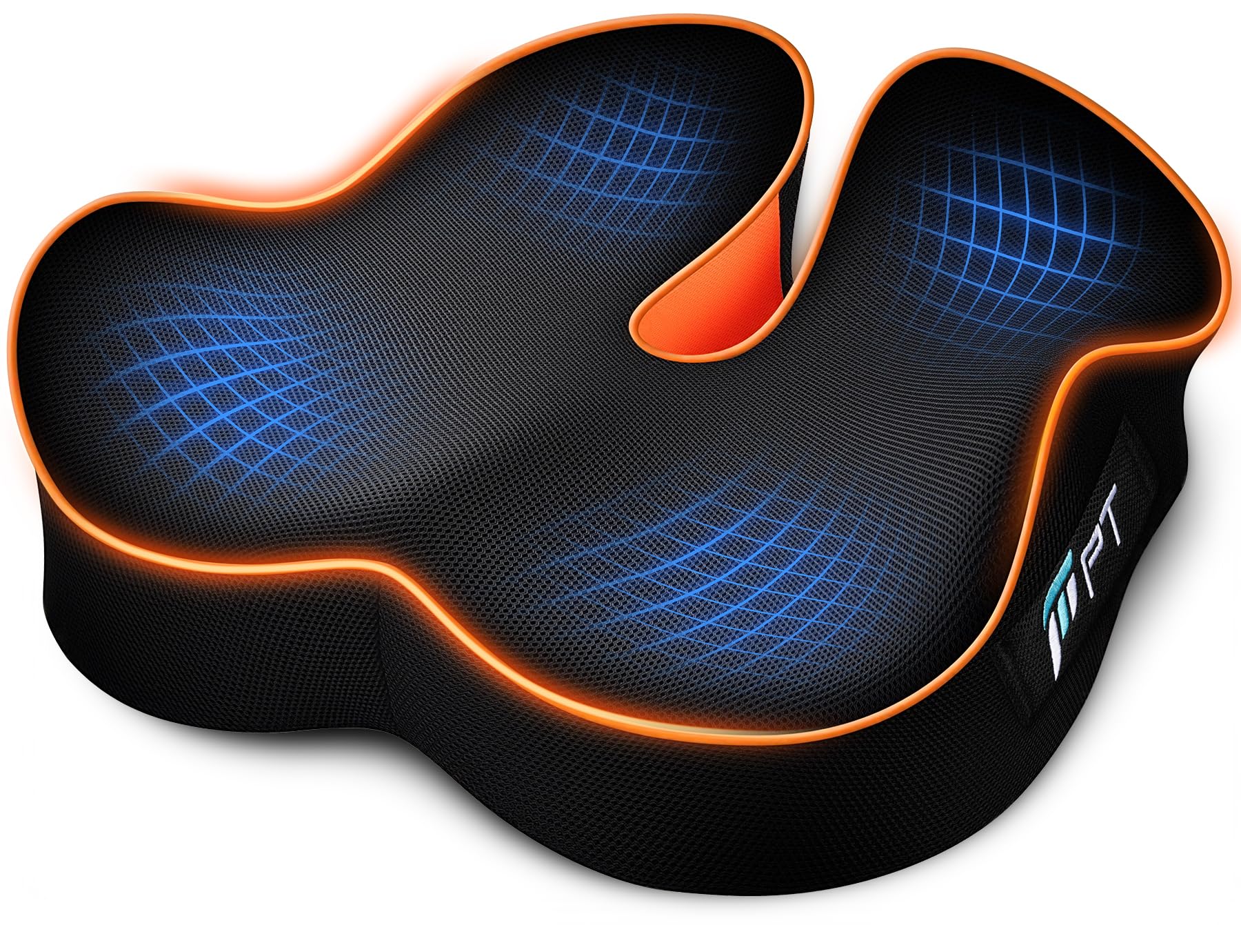 POOTACK Seat Cushion, Memory Foam Office Chair Cushion，U-Shaped Premium Support Chair Cushion Chair Pad for Home Desk Gaming Chair Office Desk Car Seat Use