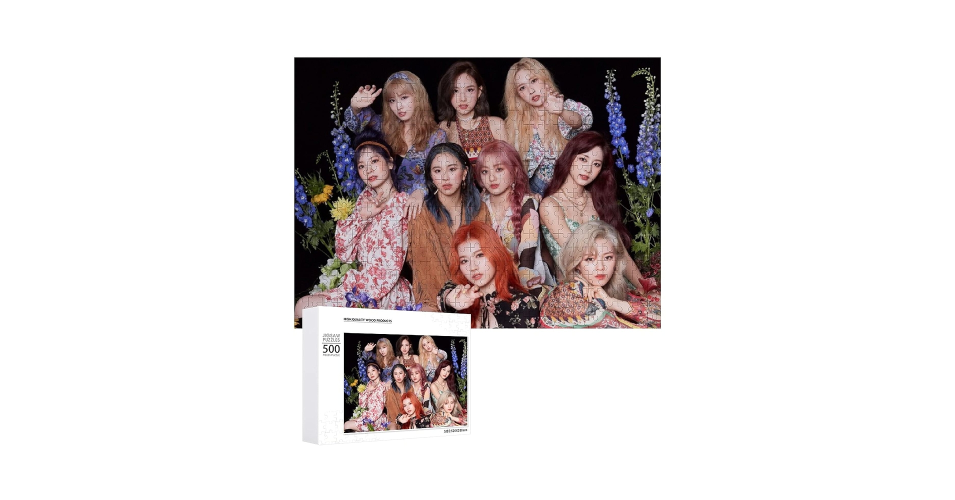 Amazon.co.jp: トゥワイス TWICE ジグソーパズル 500/1000ピース