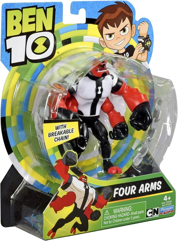 Ben 10 Four Arms Action Figure for 48 months to 1200 months