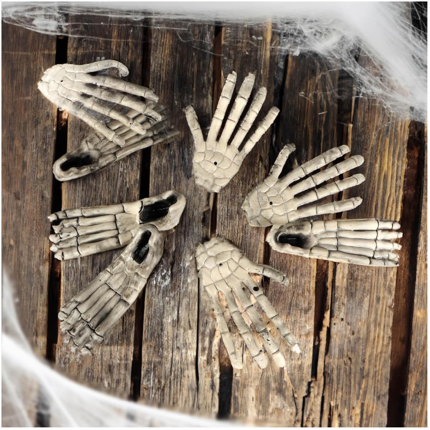 Kisangel Halloween Knochen - 24-teiliges Set Für Grusel-Dekoration