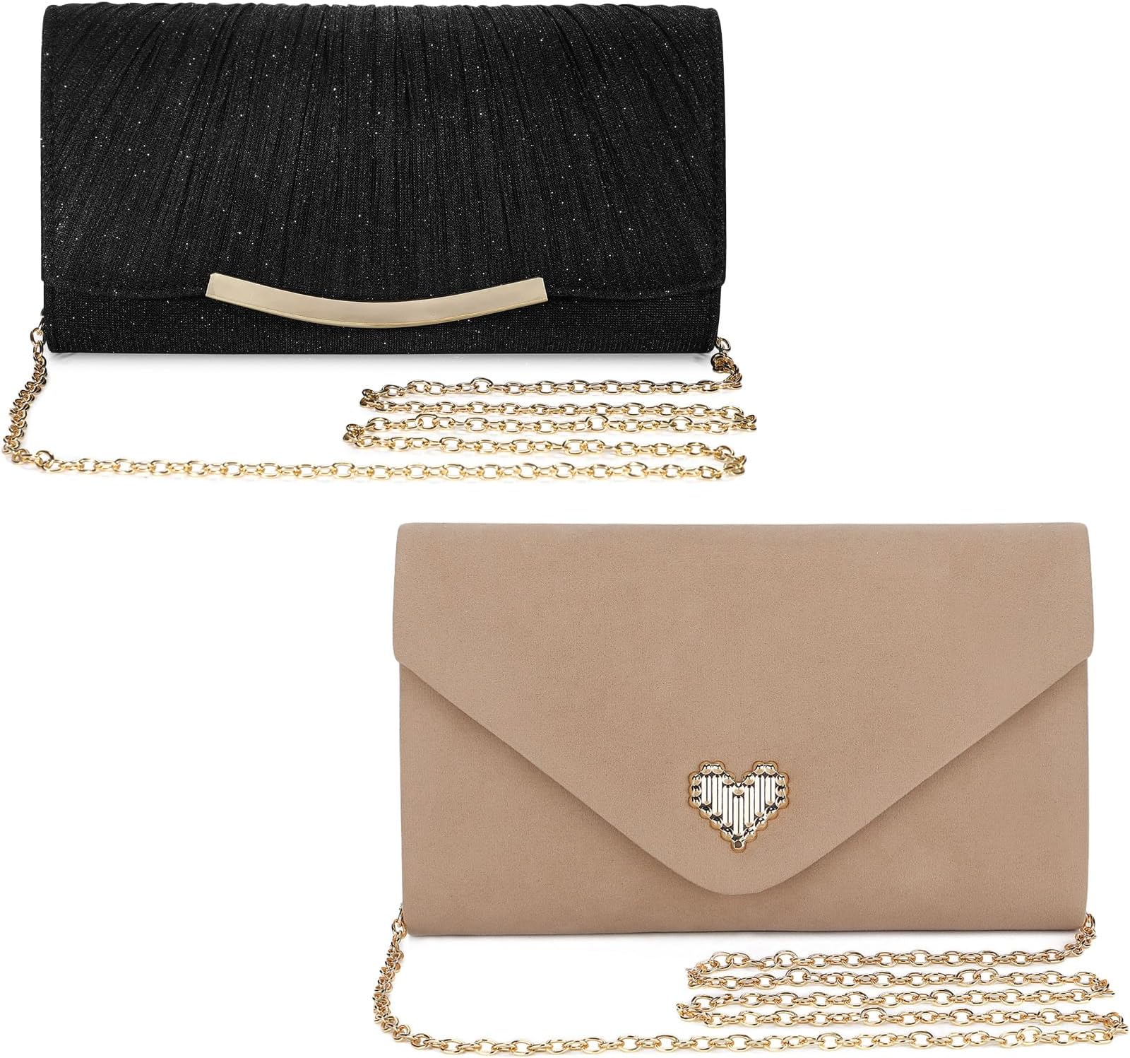 UBAYMAXEvening Bag Clutch Purses for Women Lady Girl Handbags Crossbody Bag Wedding Bag for Prom Cocktail Party Wedding Engagement