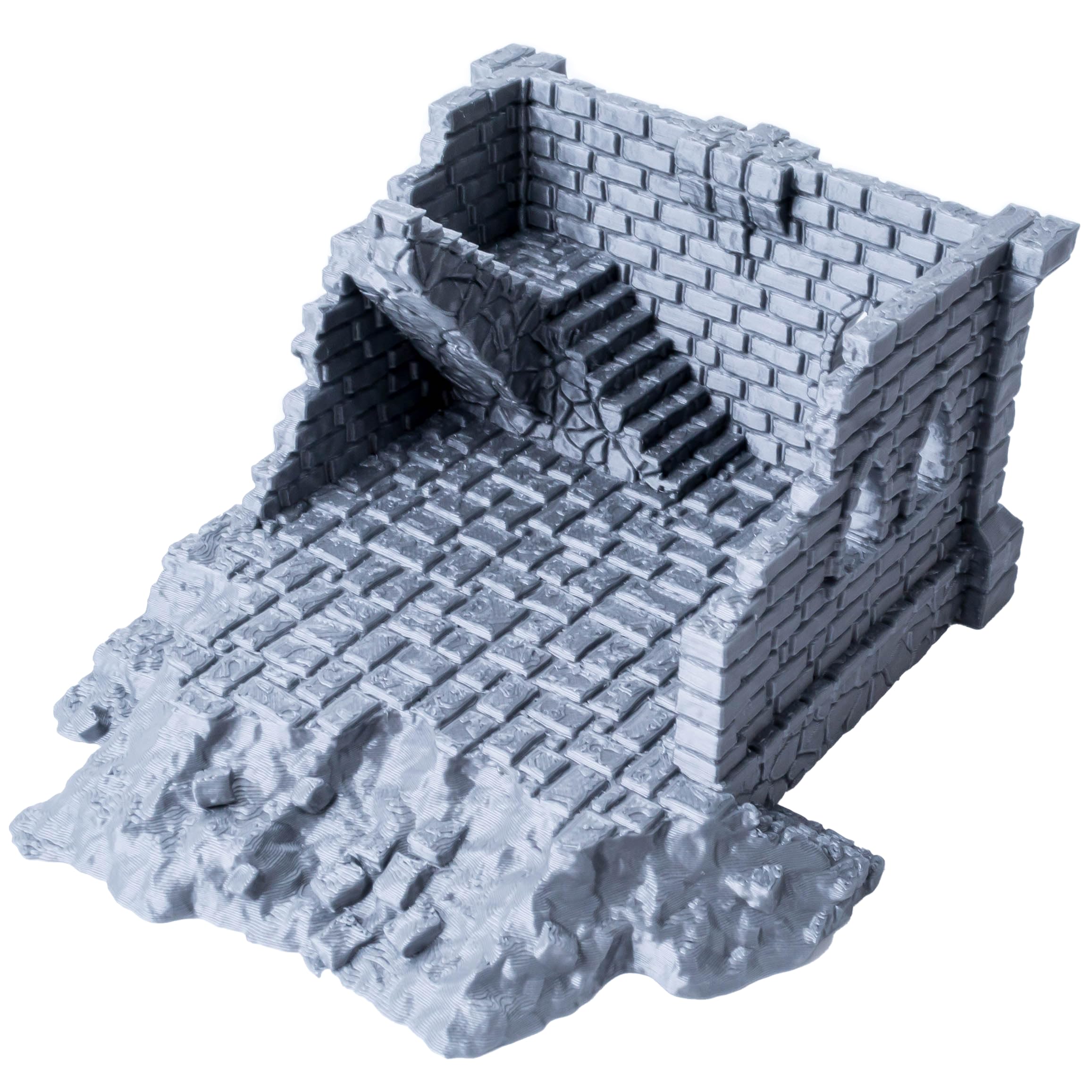 Ulvheim Ruins Series: Single-Level Stone Ruin – Medieval & Fantasy Terrain for 28/32mm Tabletop RPGs and Wargames