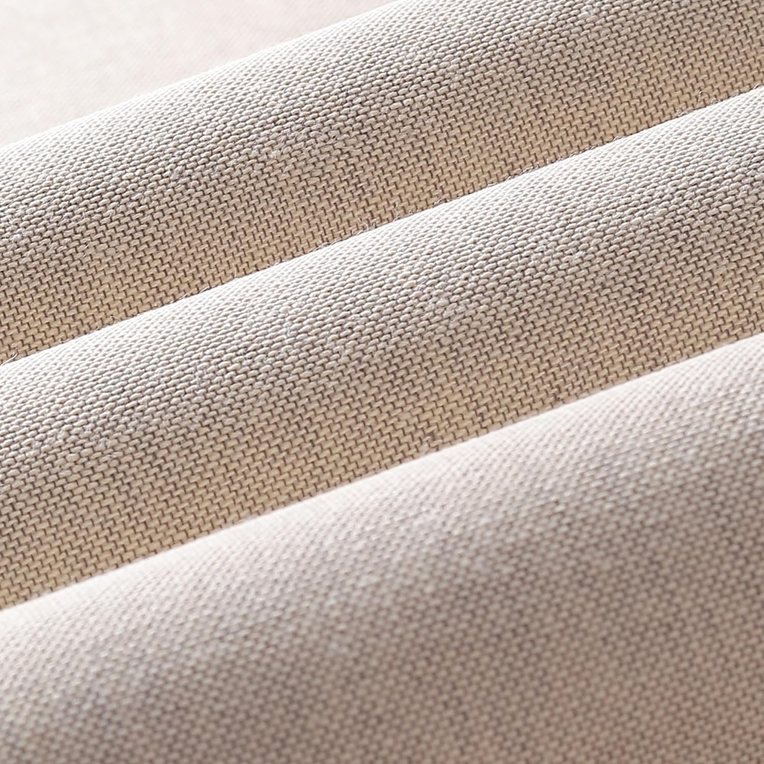 Wooqu Book Cloth, Natural Linen Surface and Paper Backed