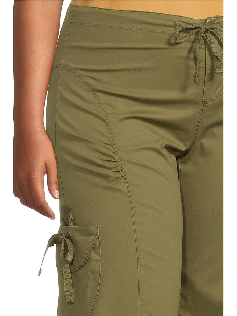 Blue XCVI Cargo Gaucho Crop