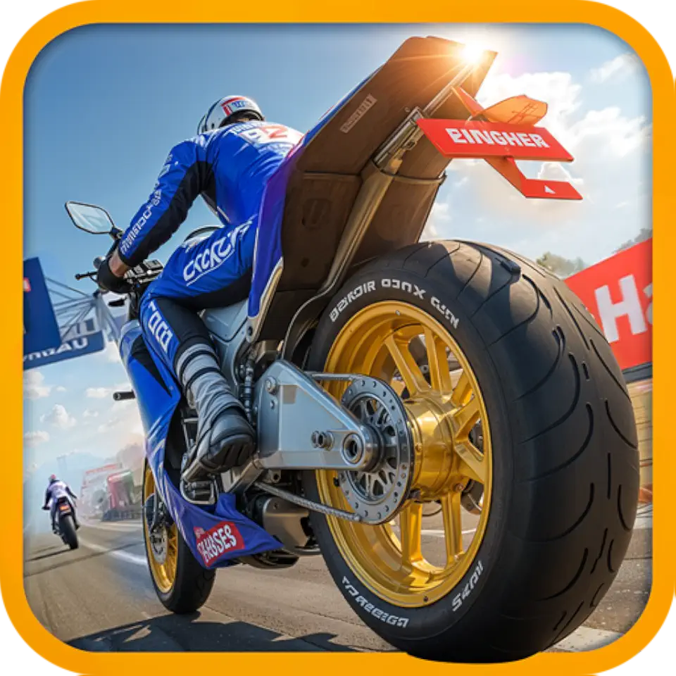 Assault Extreme Moto Traffic Bike Rider Driving Simulator – Corrida de moto em mundo aberto com manobras urbanas - Jogos de corrida de moto 2025