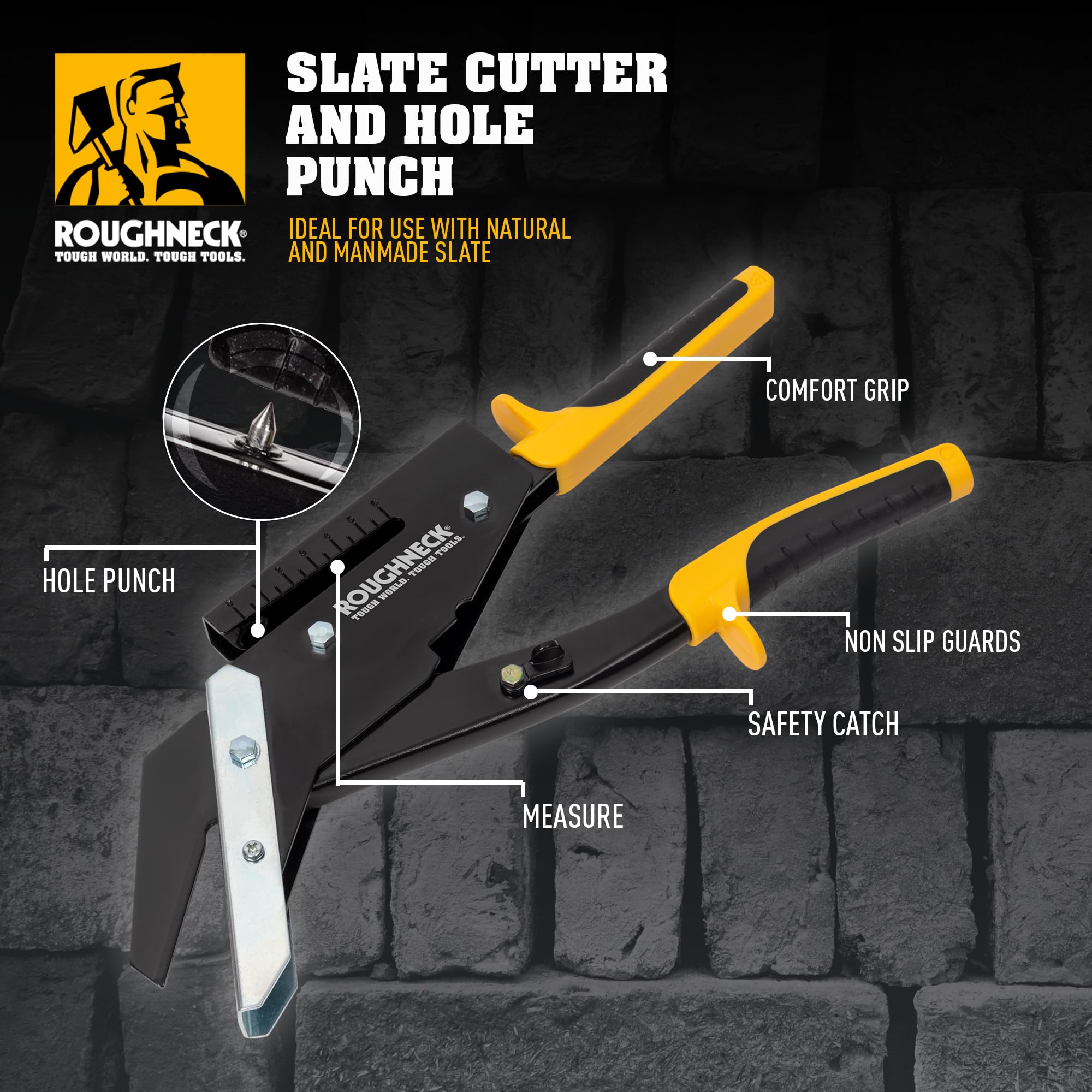 roughneckrou39250 Slate Cutter – schwarz