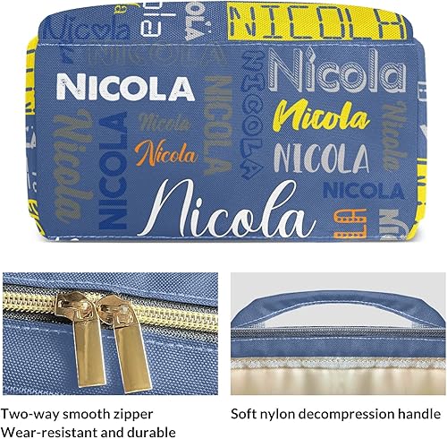 Miniatura 4 de Bolsa de pañales personalizada de gran capacidad con nombre, mochila de pañales personalizada multifunción para bebé niña niño, color 03, Mochilas