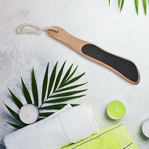 Miniatura 3 de Cuidado de los pies Removedor de callos de los pies Bienestar Madera Natural