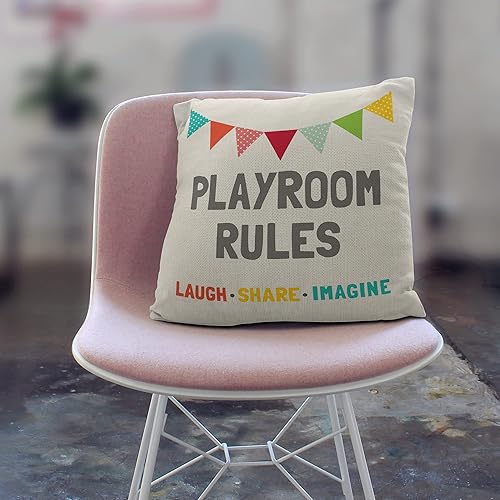 Miniatura 3 de Fundas de almohada para sala de juegos, decoración de sala de juegos, fundas de almohada decorativas de 18 x 18 pulgadas para sala de juegos,