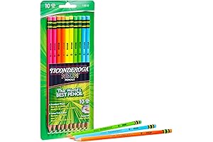 Dixon Ticonderoga Neon Colored Pencils: Vibrant Expressions for Artistic Explorations