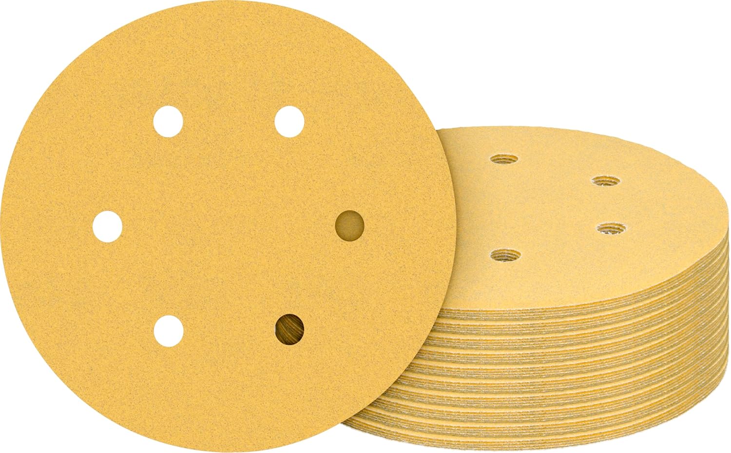 Bosch 50x Expert C470 Sandpaper Set (for Paint on Wood, Hardwood, Ø 150 mm, Grit 10 x 60, 10 x 80, 10 x 120, 10 x 180, 10 x 240, Professional Accessory Random Orbital Sander, Random Orbital Sander)
