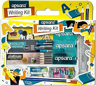 Apsara 250 Writing Kit (Blue/White)