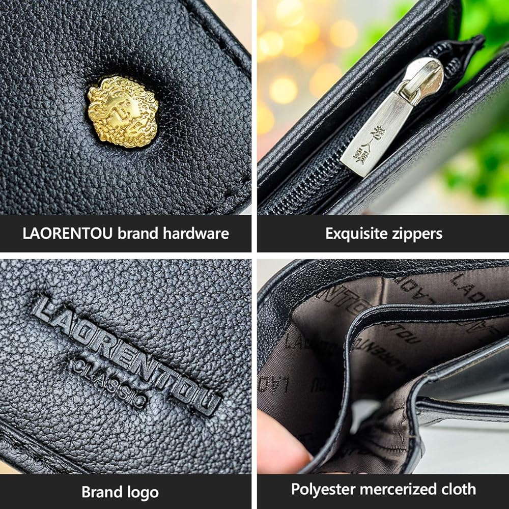 Amazon.com: LAORENTOU Leather Wallets for Men, Genuine Amazon.com: LAORENTOU Leather Wallets for Men, Genuine