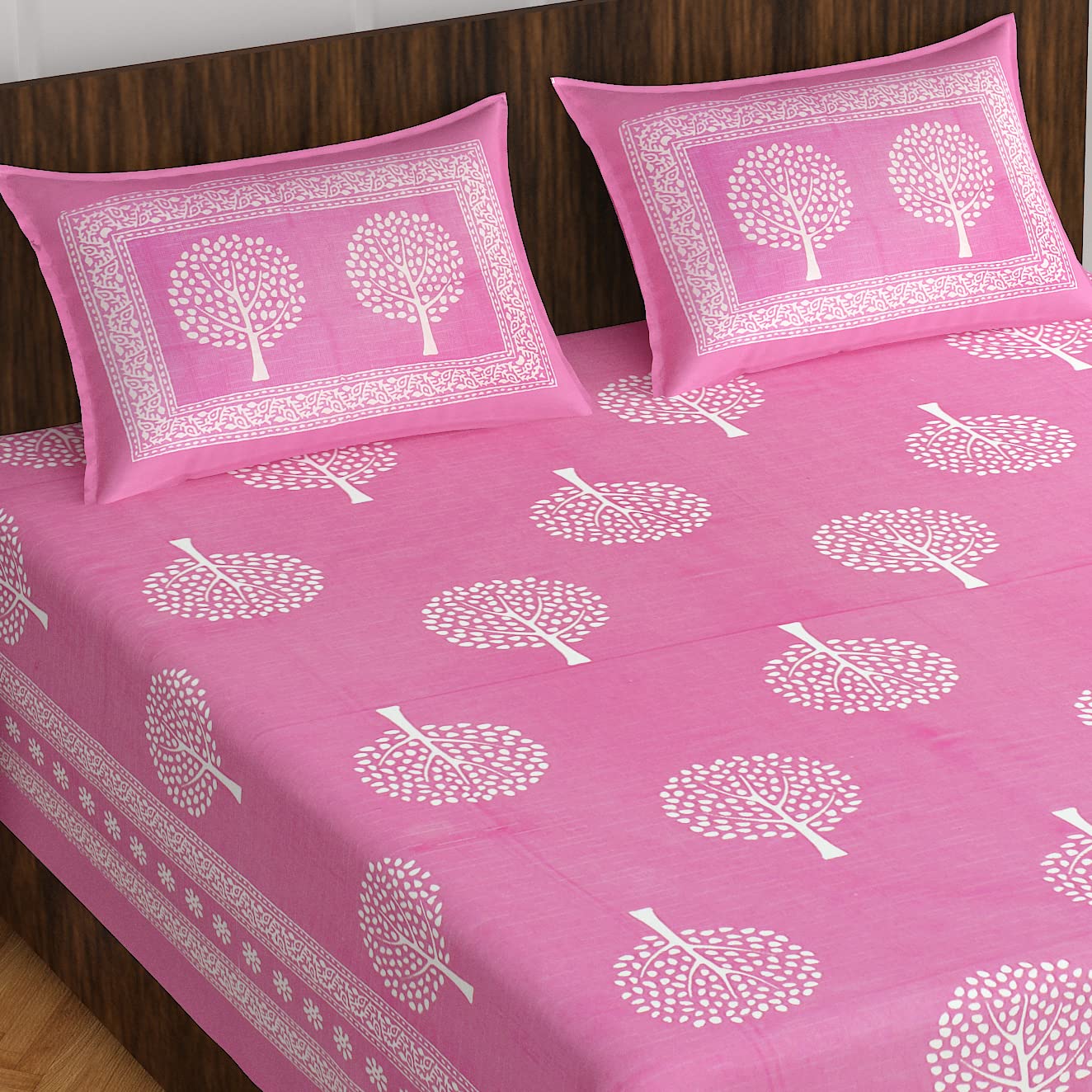 Rajasthani Cotton Bedsheets - King Size -1