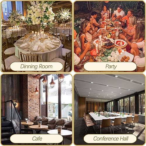 Miniatura 5 de Paquete de 6 manteles de satén blanco, fundas de satén de 57 x 108 pulgadas, mantel rectangular de seda brillante lavable, mantel de satén de tela