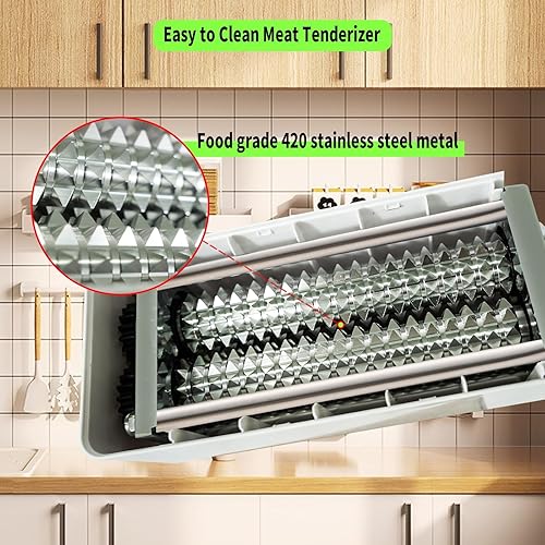 Miniatura 3 de Ablandador de carne para mezclador de pie KitchenAid - Engranajes de acero inoxidable actualizados para todos los modelos KitchenAid