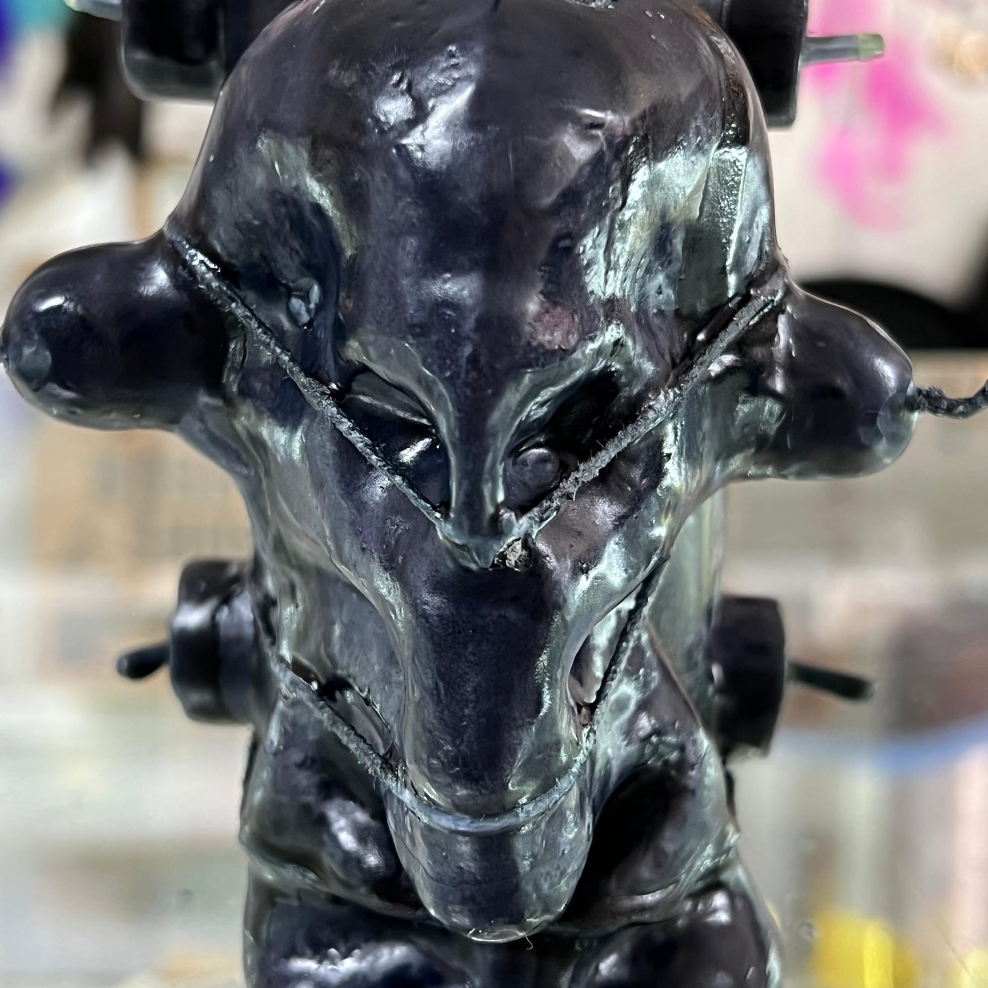 Ritual Revienta Macumba para Tumbar Trabajos | Poderoso Velón de 8 Mechas para Romper Maleficios, Mal de Ojo, Maldiciones, Magia Negra, Macumbas y Vudú | con Cono de Incienso e Instrucciones.