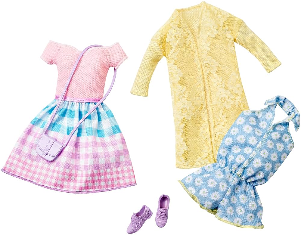 Barbie Fashion Pack 2-Pack, Somewhere Over the Gingham