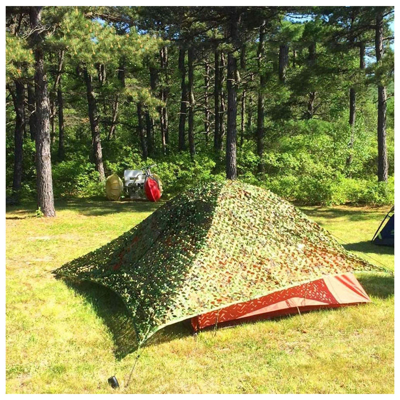 OUdini Camo Netting Camouflage Net for Camping Military Hunting Shooting Hide Garden Party Army Camo Net/6 * 6M/19.6 * 19.6Ft