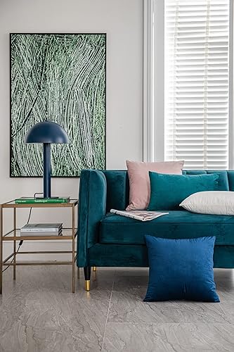 Miniatura 5 de Dezene - 2 fundas decorativas de terciopelo para almohada