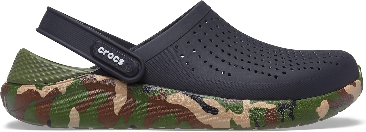 Black camo crocs Clearance