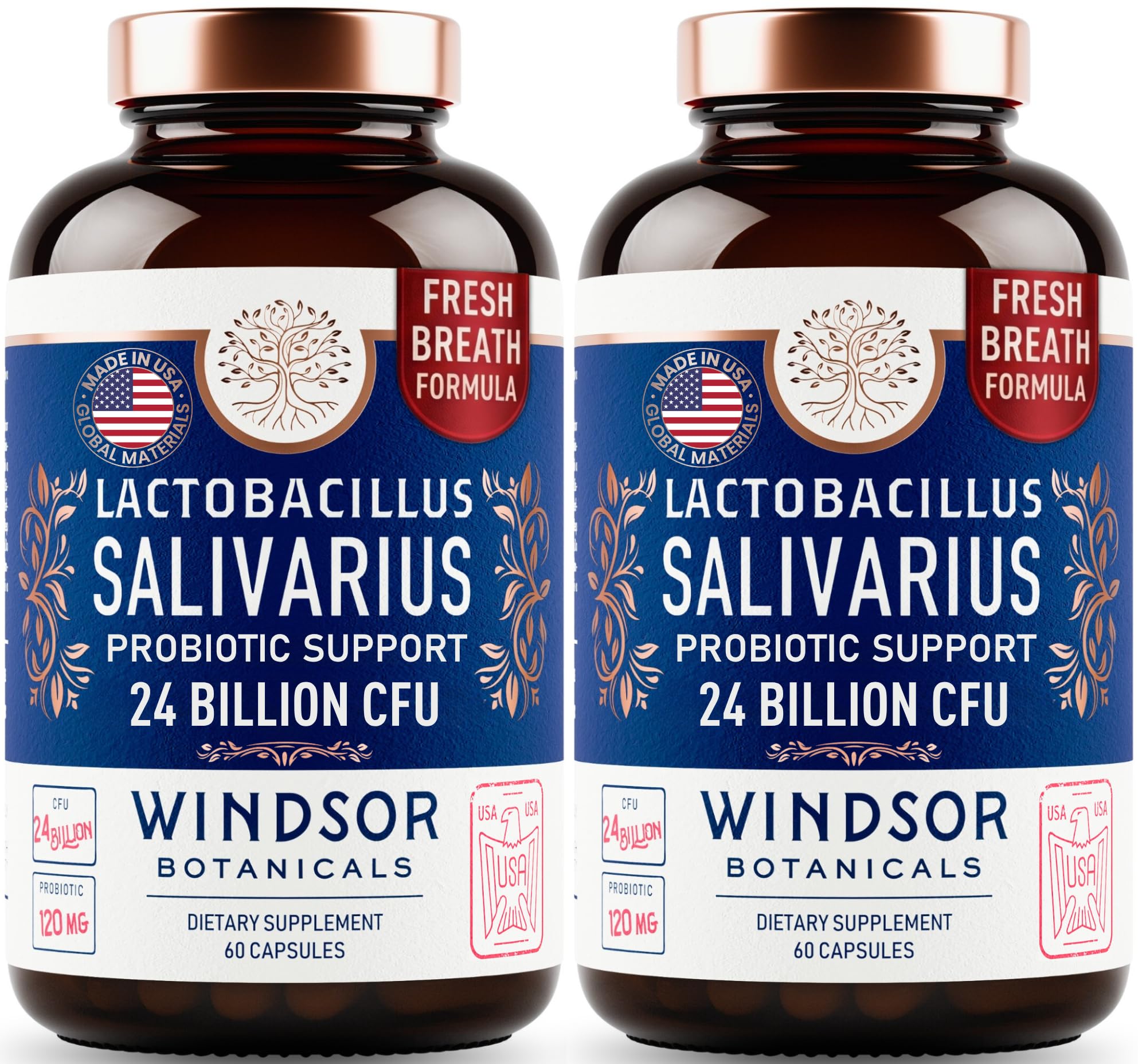 WINDSOR BOTANICALS L. Salivarius Probiotic